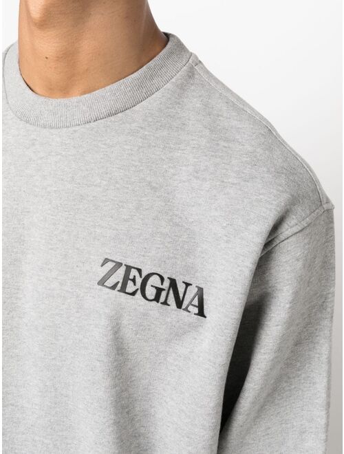 Zegna #UseTheExisting cotton sweatshirt