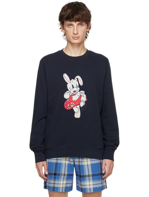 PS by Paul Smith Navy Toadstool Bunny Sweatshirt