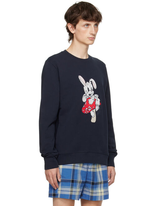 PS by Paul Smith Navy Toadstool Bunny Sweatshirt