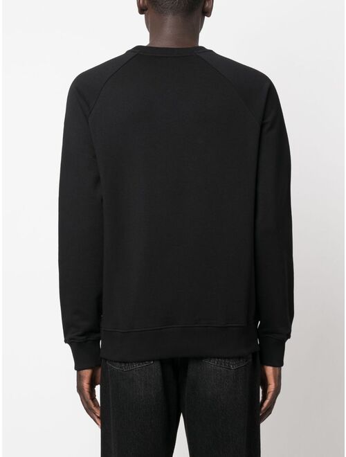 Balmain logo-print crew-neck sweatshirt