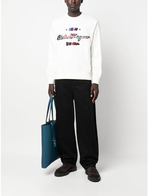 Ferragamo Felpa logo-print sweatshirt