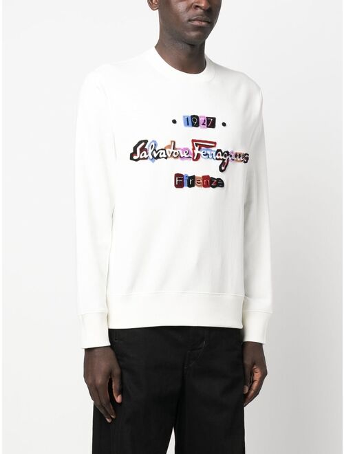 Ferragamo Felpa logo-print sweatshirt