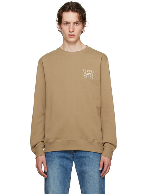 Etudes Beige Story Small Sweatshirt