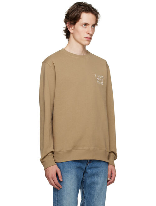 Etudes Beige Story Small Sweatshirt