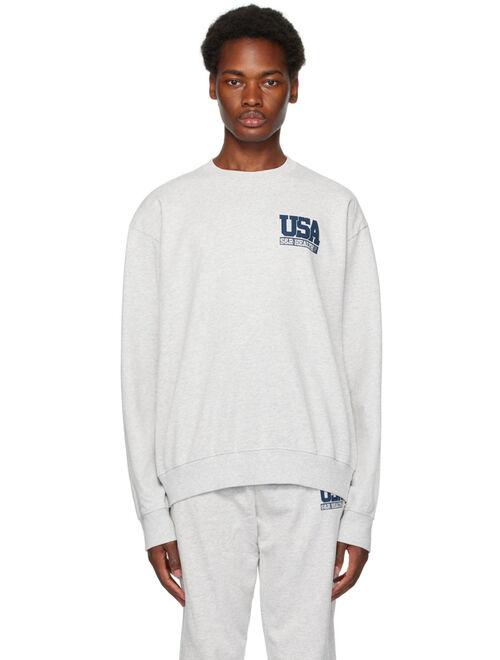 Sporty & Rich Gray 'Team USA' Sweatshirt