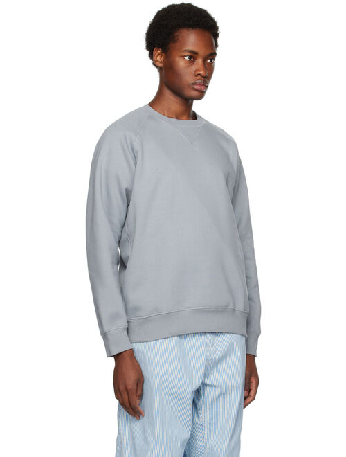 Carhartt Work In Progress Blue Chase Sweatshirt