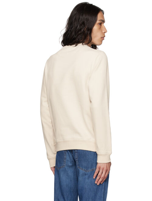 Belstaff Off-White Patch Sweatshirt