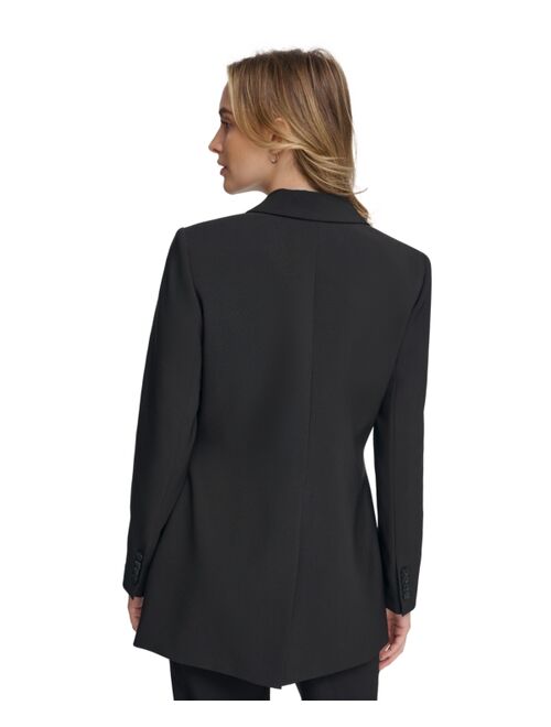 CALVIN KLEIN Women's X-Fit Ponte Double-Breasted Jacket