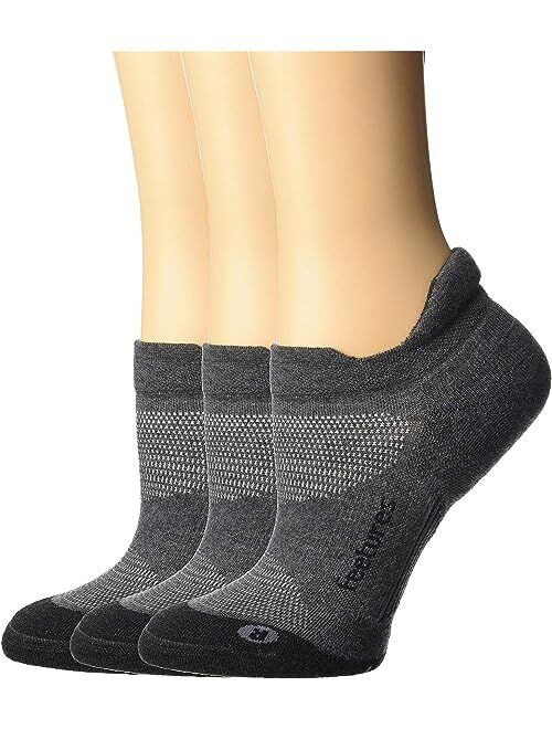 Feetures Elite Max Cushion No Show Tab 3-Pair Pack