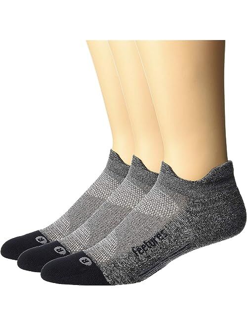 Feetures Elite Light Cushion No Show Tab 3-Pair Pack