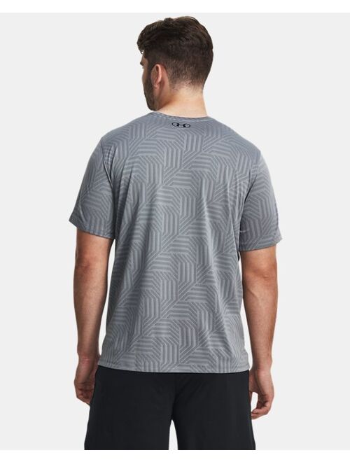 Under Armour Men's UA Tech Vent Geotessa Short Sleeve