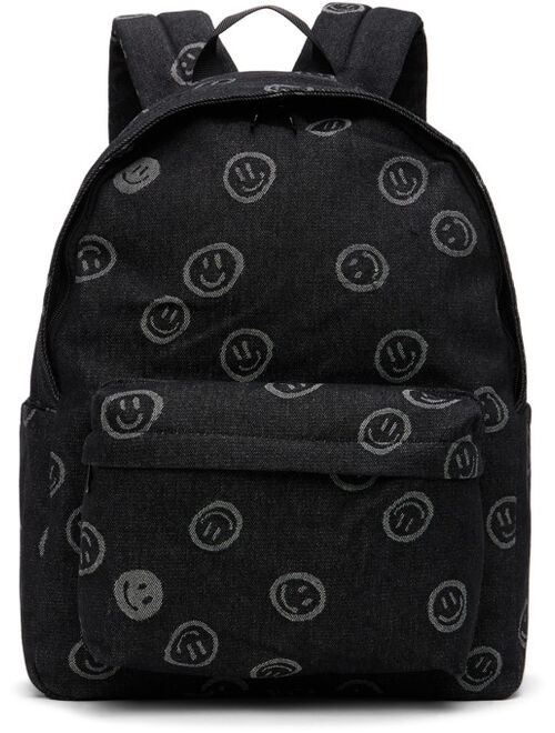 Molo Kids Black Mio Denim Backpack