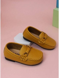 Shein Children's Simple And Comfortable Boys' Flat Shoes