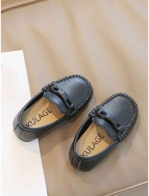 Shein Children's Simple And Comfortable Boys' Flat Shoes