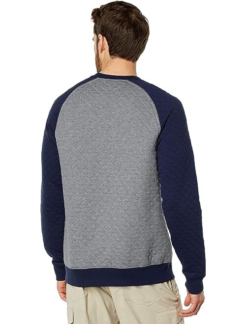 L.L.Bean Quilted Crew Neck Color-Block