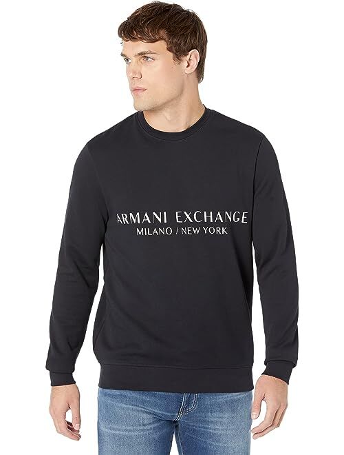 Armani Exchange Milano/New York Logo Sweatshirt