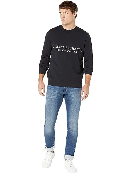 Armani Exchange Milano/New York Logo Sweatshirt