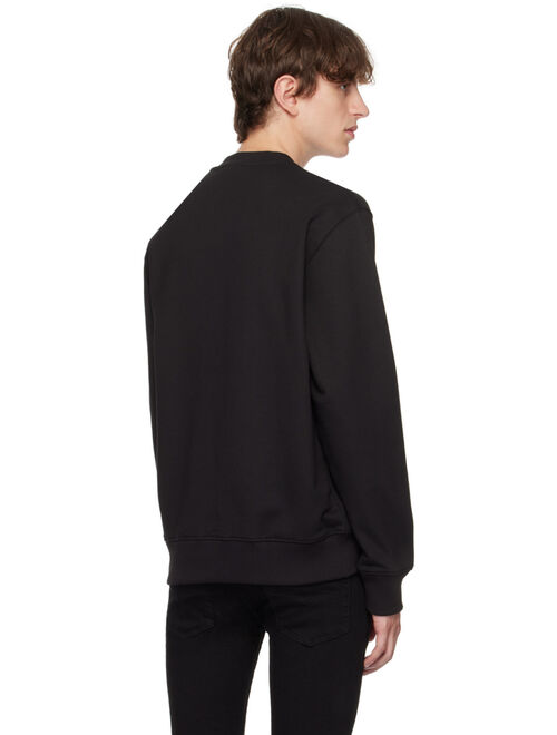 Versace Jeans Couture Black Piece Number Sweatshirt