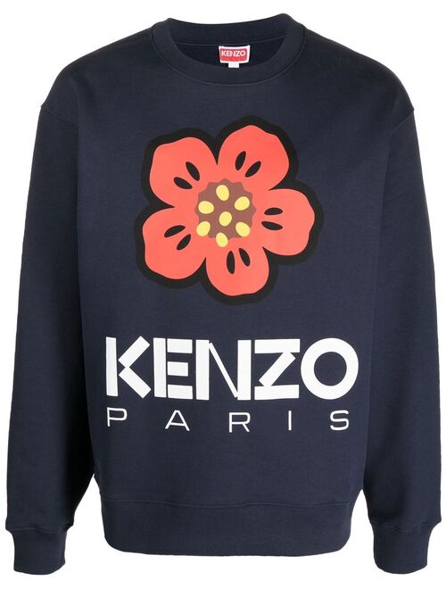 Kenzo Boke Flower stretch-cotton sweatshirt