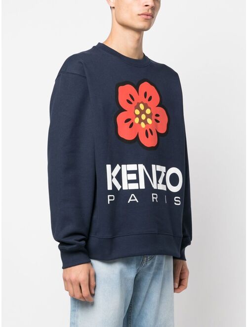 Kenzo Boke Flower stretch-cotton sweatshirt