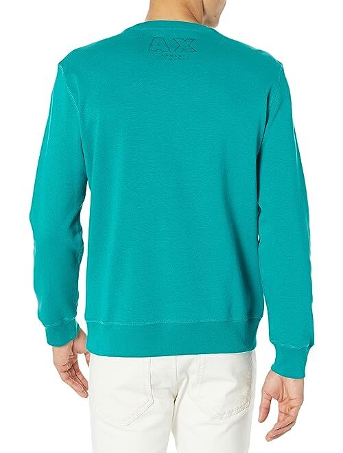 Armani Exchange Cotton Crew Neck Sweatshirt