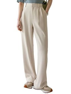 SOLY HUX Women's Sporty High Split Side Striped Joggers Snap Button Track  Pants