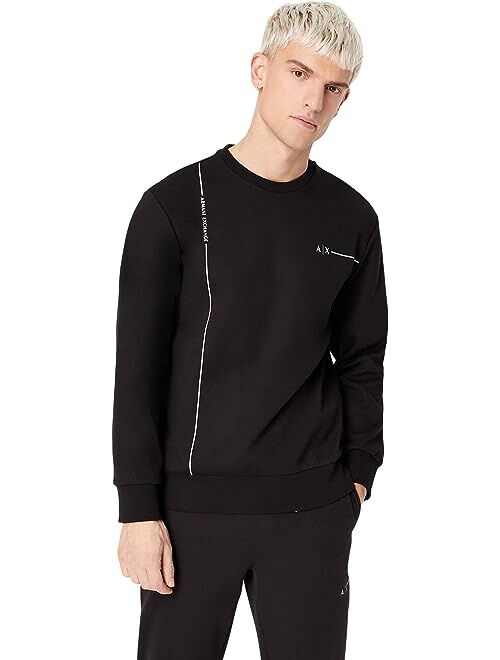 Armani Exchange Cotton Logo Sweatshirt