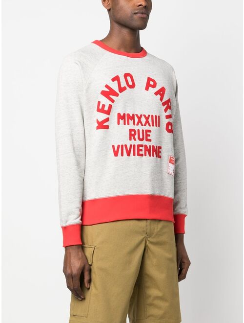 Kenzo Rue Vivienne print sweatshirt