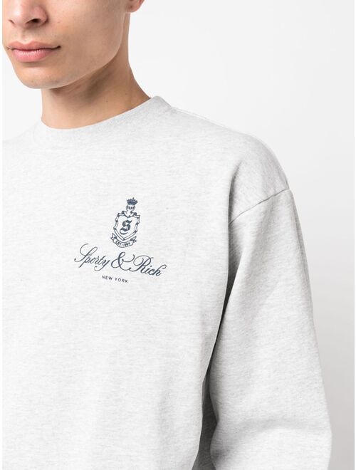 Sporty & Rich Vendome cotton sweatshirt