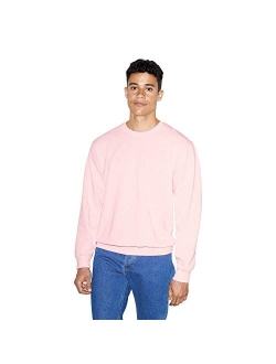 American Apparel Men's French Terry Long Sleeve Crewneck Pullover