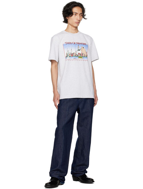 Alexander Wang Gray NY Skyline T-Shirt