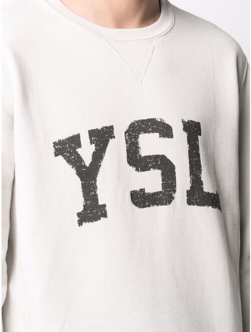 Yves Saint Laurent Saint Laurent logo-print sweatshirt