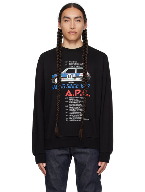 A.P.C. Black Mack Sweatshirt