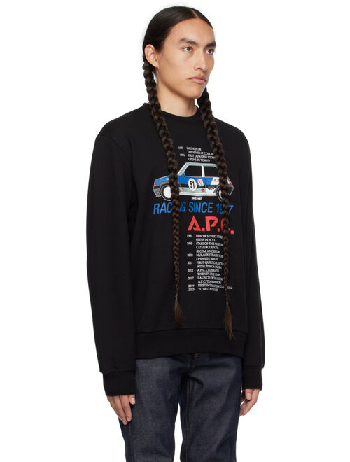 A.P.C. Black Mack Sweatshirt