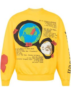 Kid Cudi x Cactus Plant Flea Market For MOTM III sweatshirt