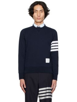 Navy 4-Bar Sweatshirt