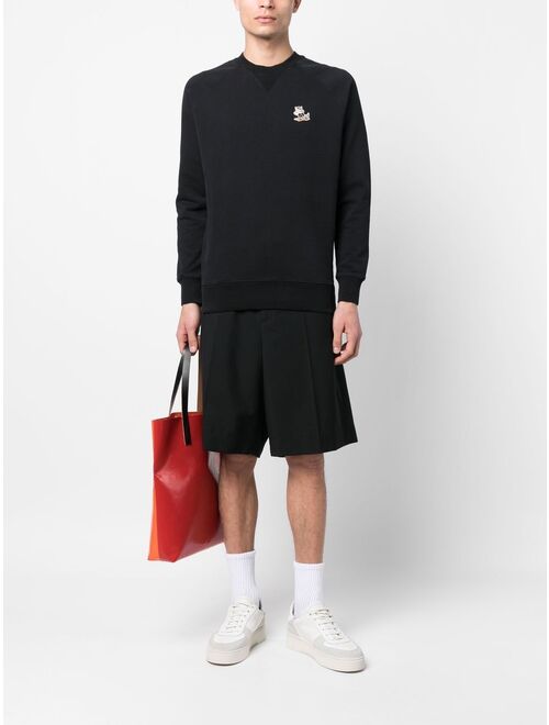 Maison Kitsune chest patch sweatshirt