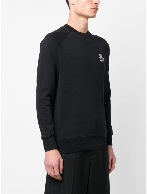 Maison Kitsune chest patch sweatshirt