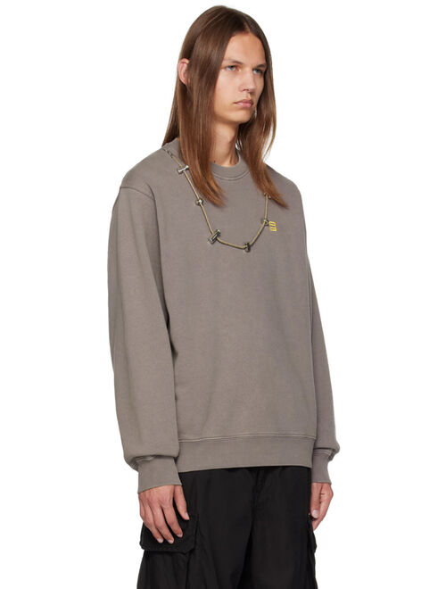 AMBUSH Gray Stoppers Sweatshirt