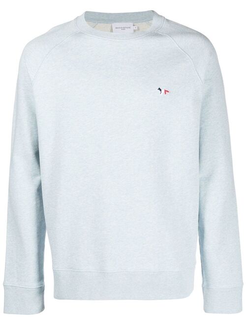 Maison Kitsune logo-patch sweatshirt