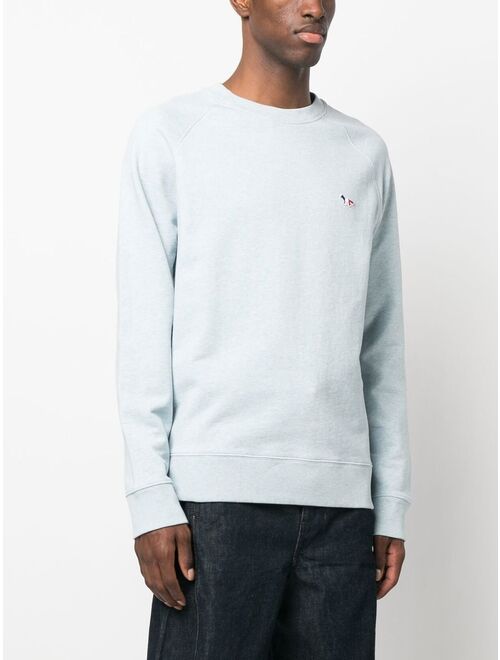 Maison Kitsune logo-patch sweatshirt