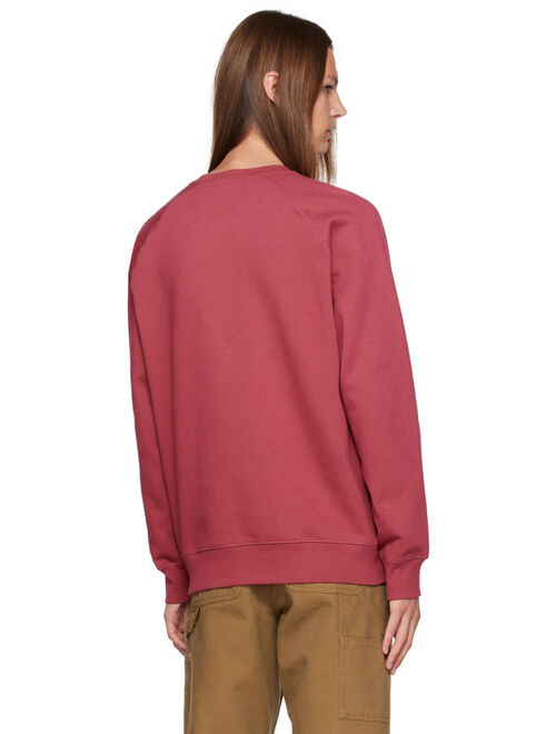 Carhartt Work In Progress Pink Chase Sweatshirt