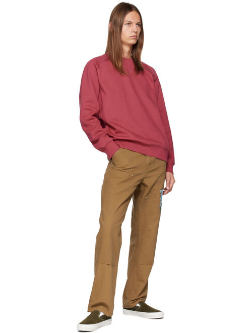 Carhartt Work In Progress Pink Chase Sweatshirt