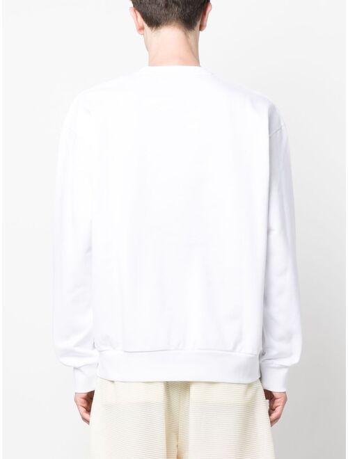 JW Anderson Carrie graphic-print cotton sweatshirt