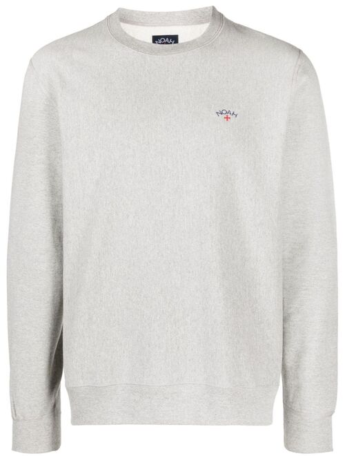NOAH NY logo-embroidered jersey sweatshirt