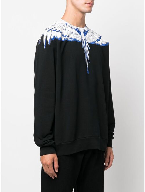 Marcelo Burlon County of Milan Wings cotton sweatshirt