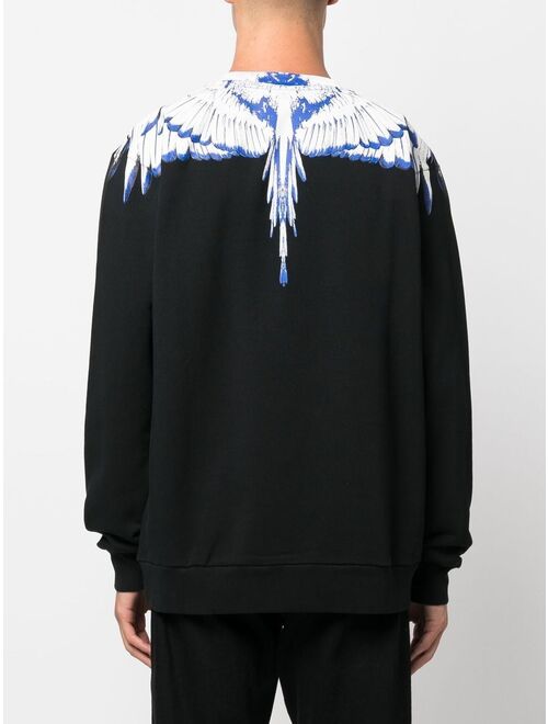 Marcelo Burlon County of Milan Wings cotton sweatshirt