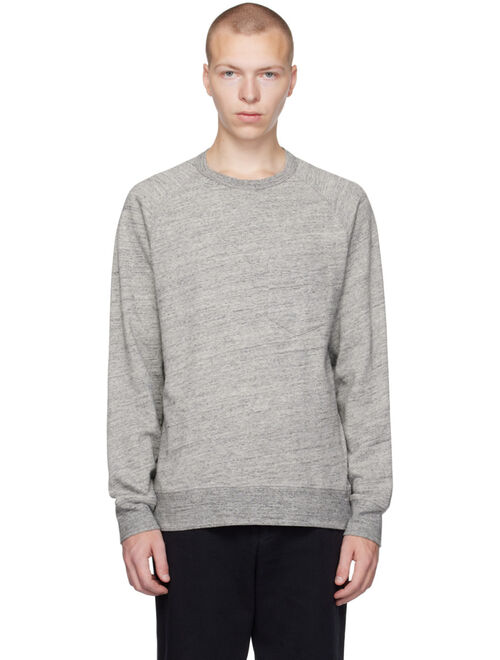 Officine Generale Gray Chris Sweatshirt