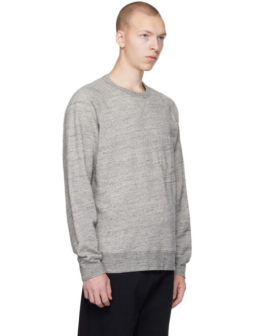 Officine Generale Gray Chris Sweatshirt