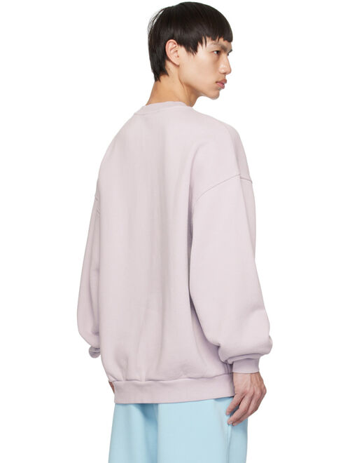 Acne Studios Purple Embroidered Sweatshirt